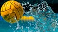 Girls water polo sport icon.