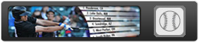 High School Baseball Rankings. Baseball batter swinging his bat.